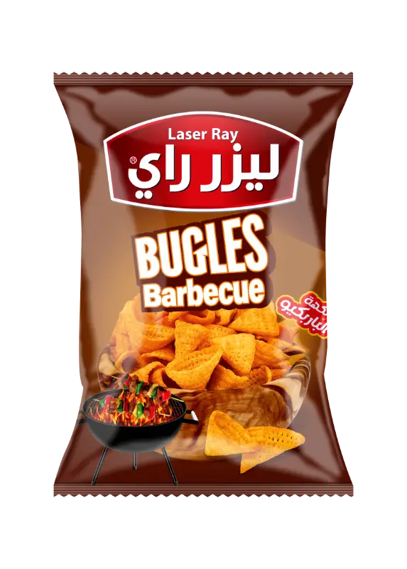 كيس شيبس طربوش م1000 ليزر راي بنكهة الباربكيو 18غ