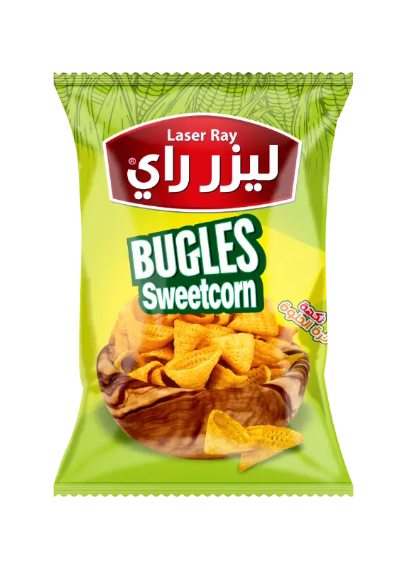 كيس شيبس طربوش م1000 ليزر راي بنكهة الذرة الحلوة 18غ