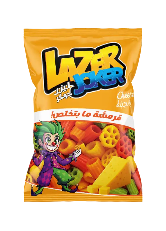 كيس شيبس جوكر م2000 ليزر راي بنكهة الجبنة 45غ