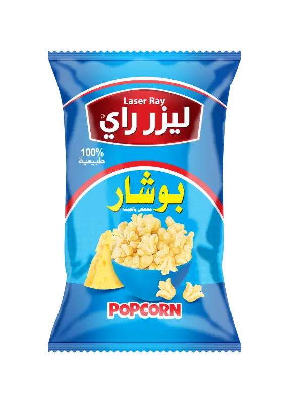 كيس نفش 24ق م1000 ليزر راي بنكهة البوشار 32غ