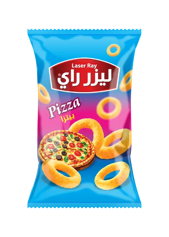 كيس نفش 48ق م500 ليزر راي بنكهة البيتزا 15غ