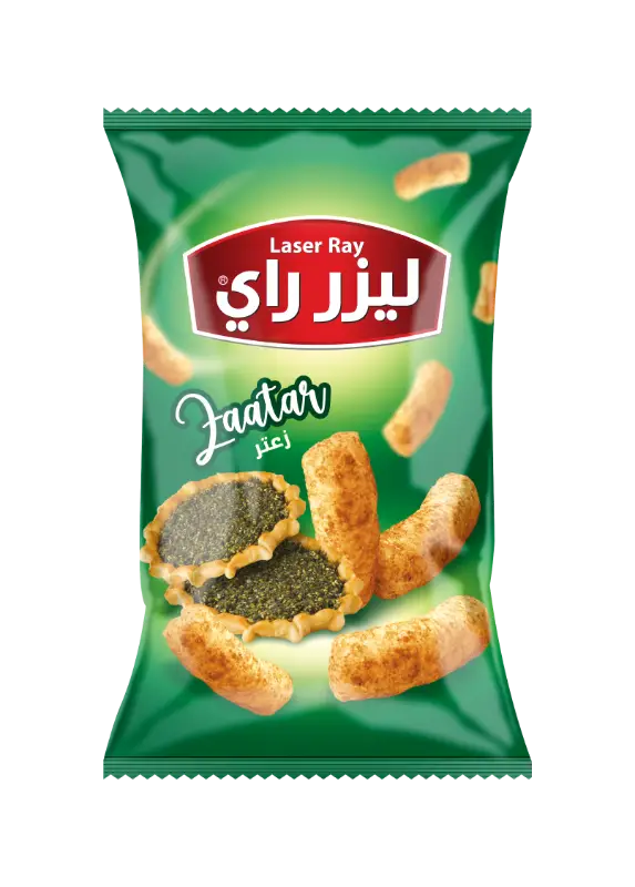 كيس نفش 24ق م1000 ليزر راي بنكهة الزعتر 32غ